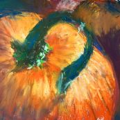 5 ~ Harriet Rolnick ~ Pumpkin ~ Pastel